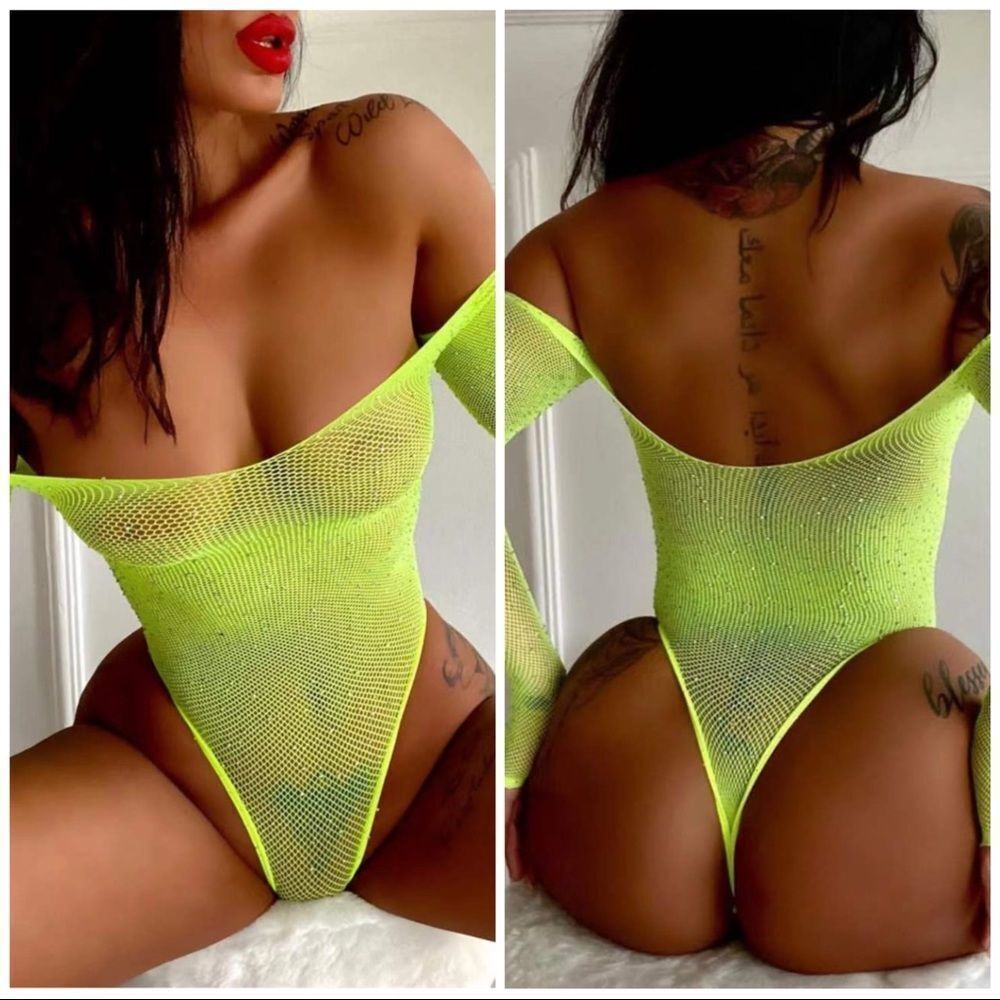 ❤️ NEW sensual transparent bodysuit lingerie set